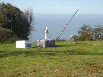 photo of sunphotometer site.