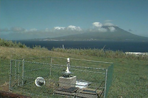 A view of the sun photometer instrument site 