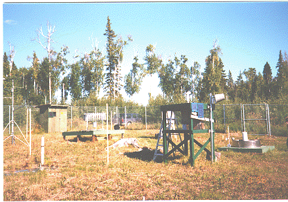 A view of the instrument site
