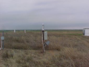 A view of the sunphotometer site. 