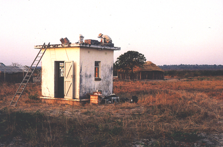 A view of the instrument site in Mongu
