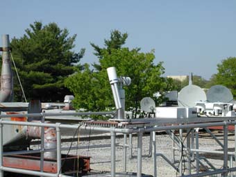 A view of the sunphotometer site 