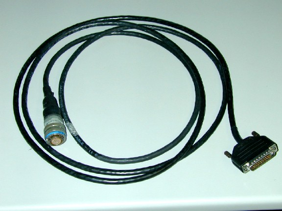 Picture of the sensor head cable