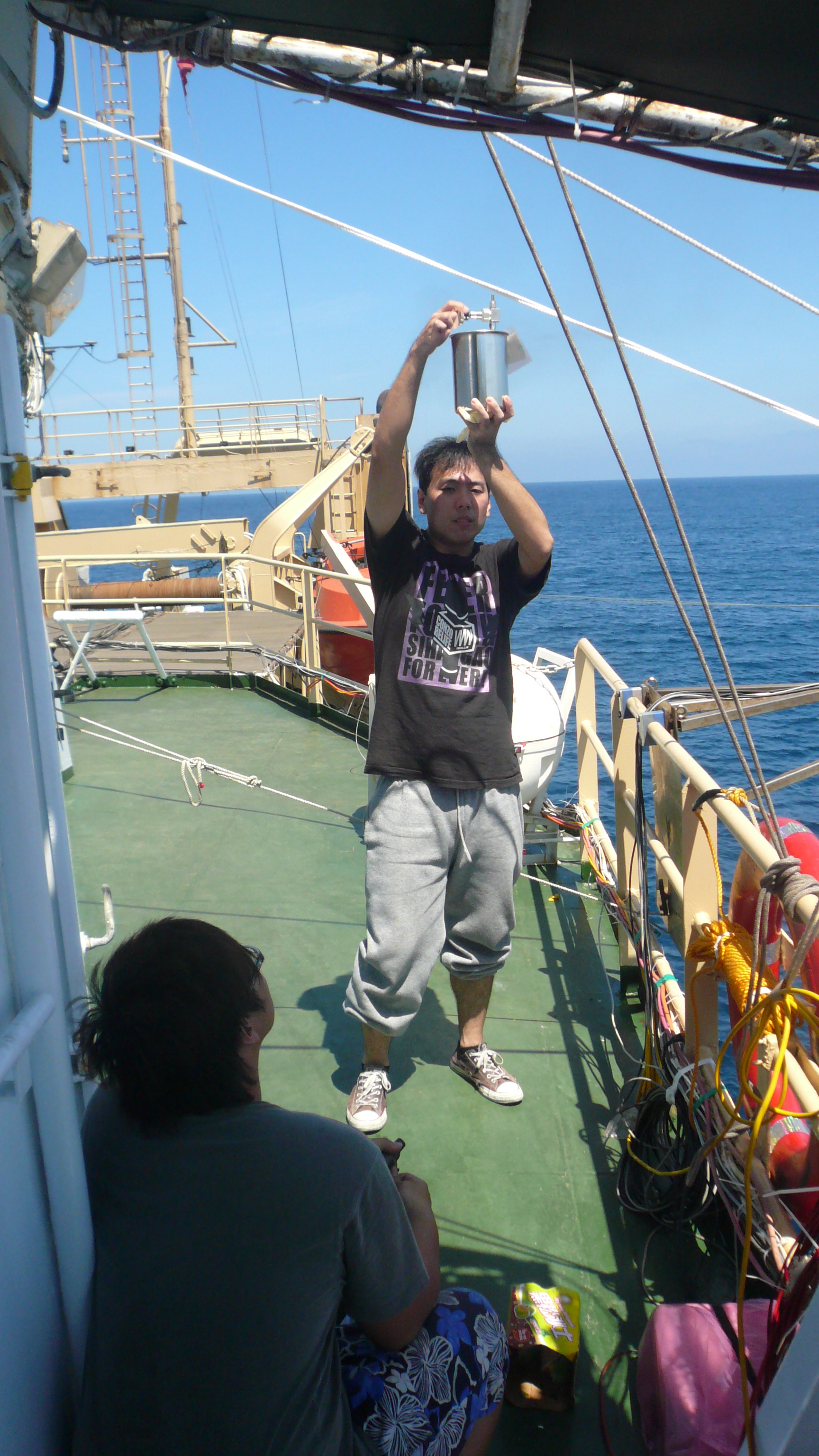 Measurements onboard: Mr. Yung-Hsiang Chang  