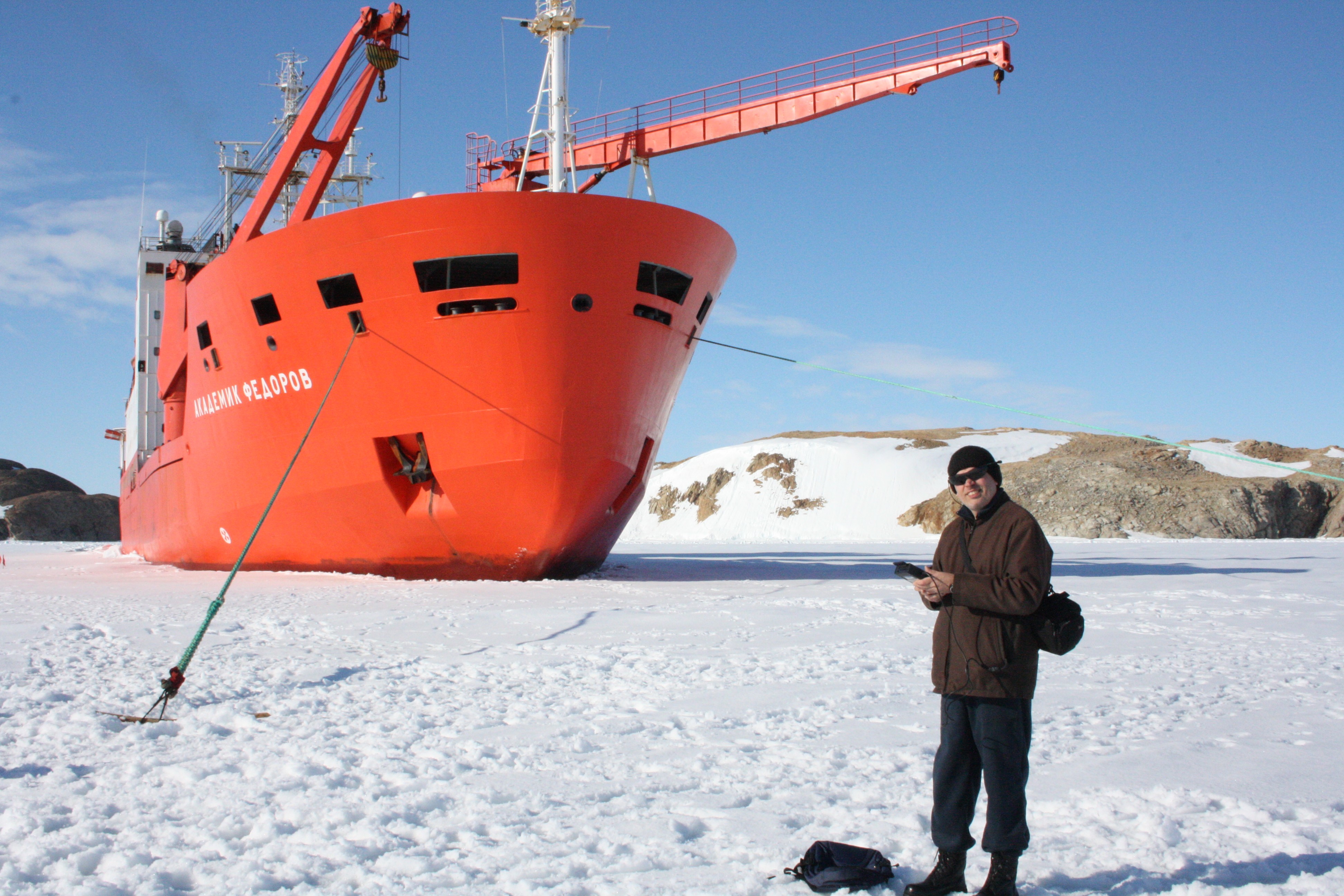 Measurements near Antarctica by Yuri Turchinovich