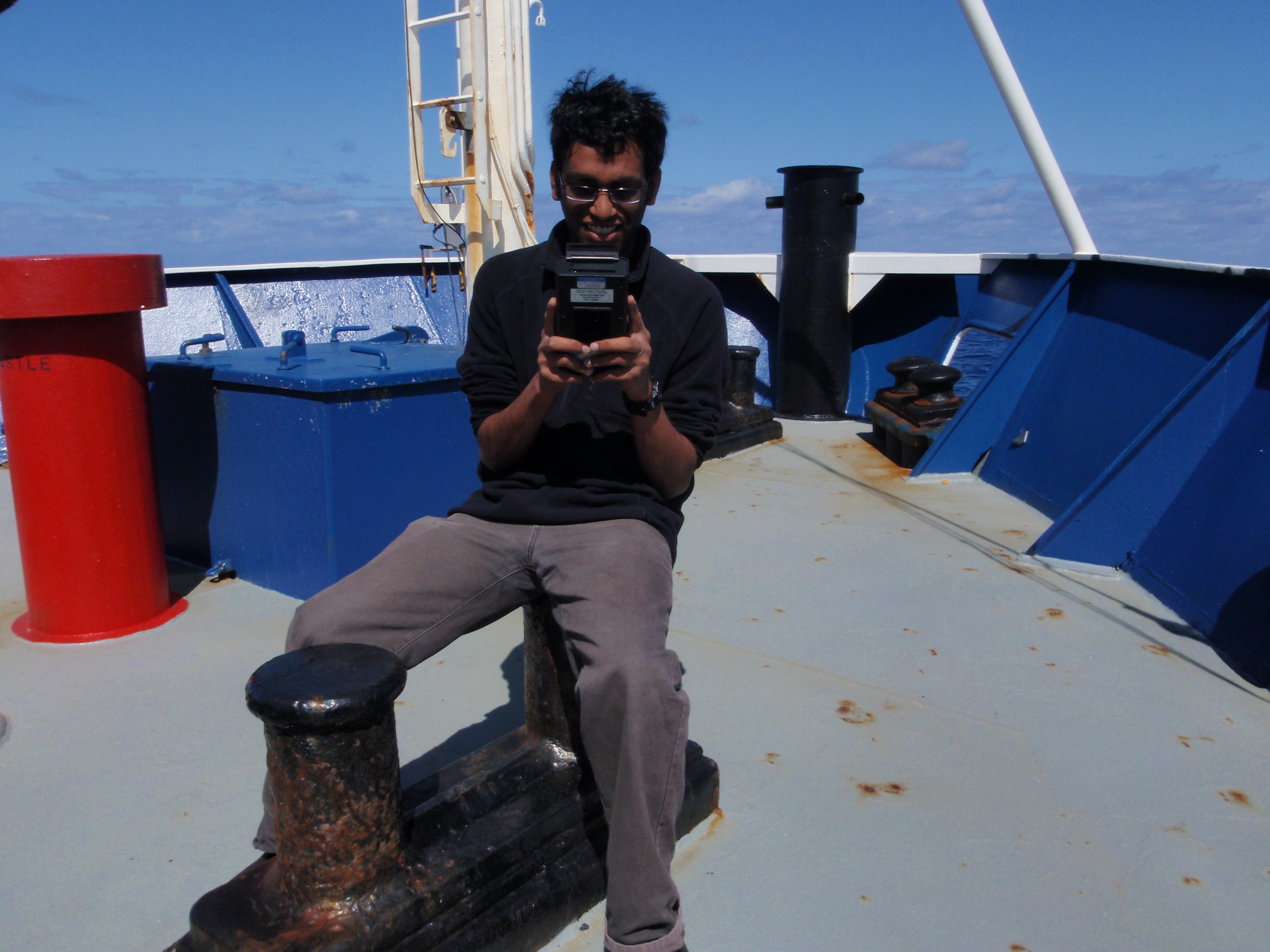 Measurements onboard: Dr. Nagur Cherukuru