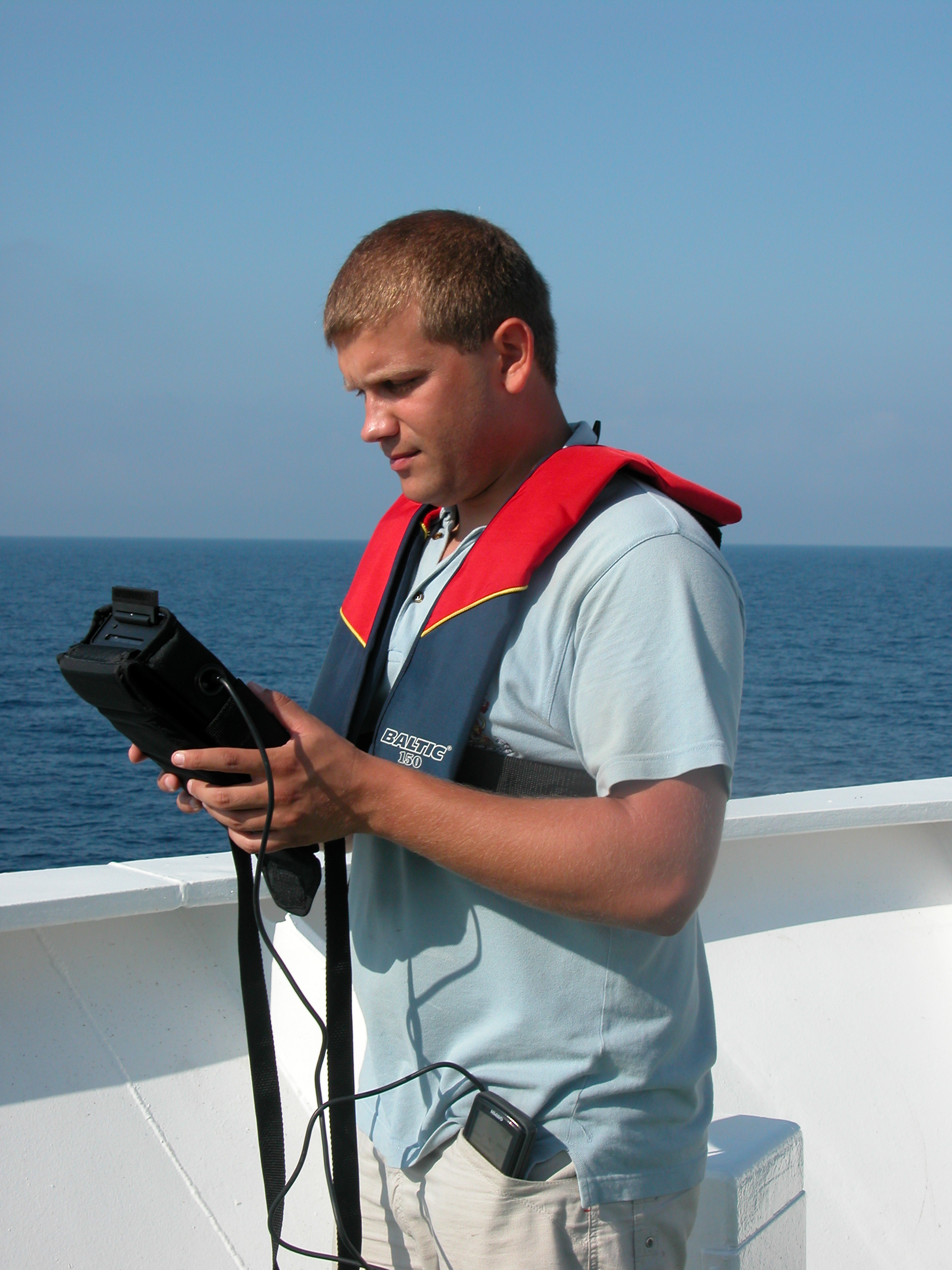 Measurements onboard: Mr. Lukasz Jankowski
