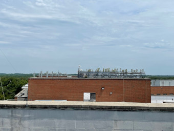 AERONET calibration platforms on the Building 33 Roof
