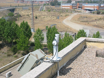 View of sunphotometer