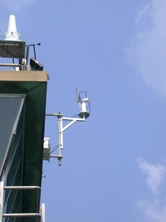 View of the SeaPrism sunphotometer.