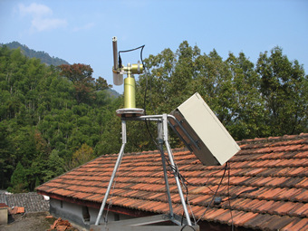 view of the sunphotometer.