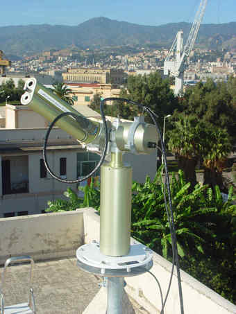 Another view of the sunphotometer.