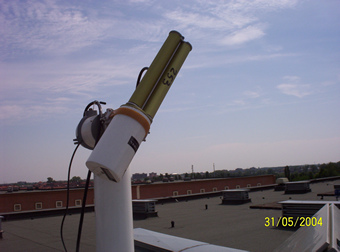  A close view of the Sun-photometer (#253).