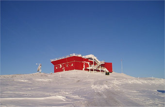 Site at Eureka in Canadian Arctic.