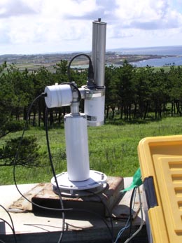 A view of the sunphotometer
