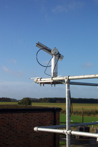 View of Sunphotometer in Chilbolton UK