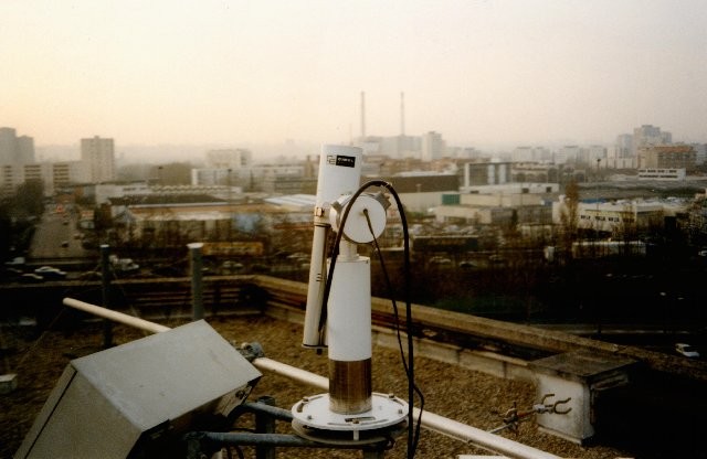 A view of the sun photometer site in Cretil, France