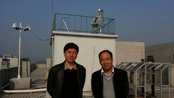 The site manager (left) and PI (right).