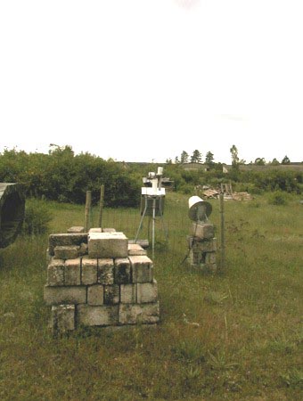 A view of the instrument site 