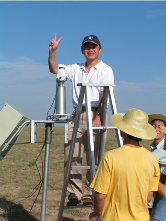 photo of sunphotometer