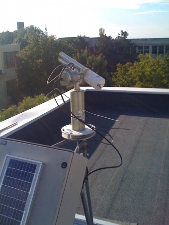 View of the sunphotomeer