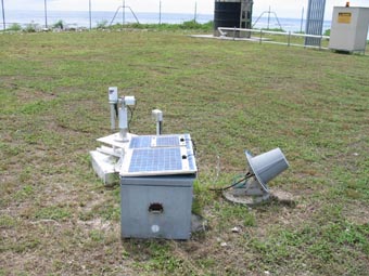 One view of the sunphotometer.
