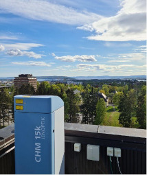 Observation platform in Oslo.