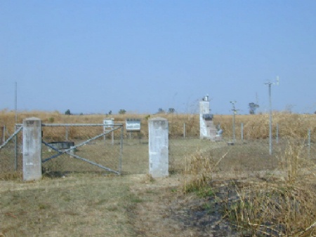 The sunphotometer site in Solwezi, Zambia 