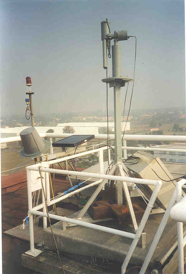 A view of the sun photometer