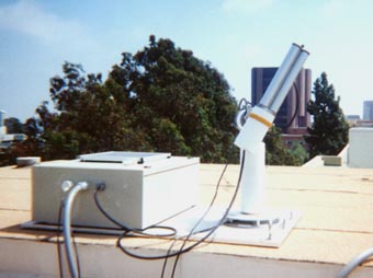 A view of the instrument site.