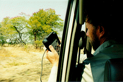 Picture of a Microtops handheld sun photometer